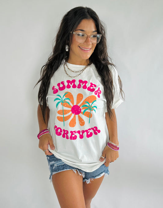 Sweet Summertime Forever Graphic Top