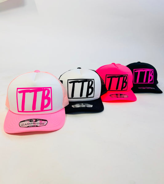 "Perfect for Summer" TTB Logo Trucker Hats