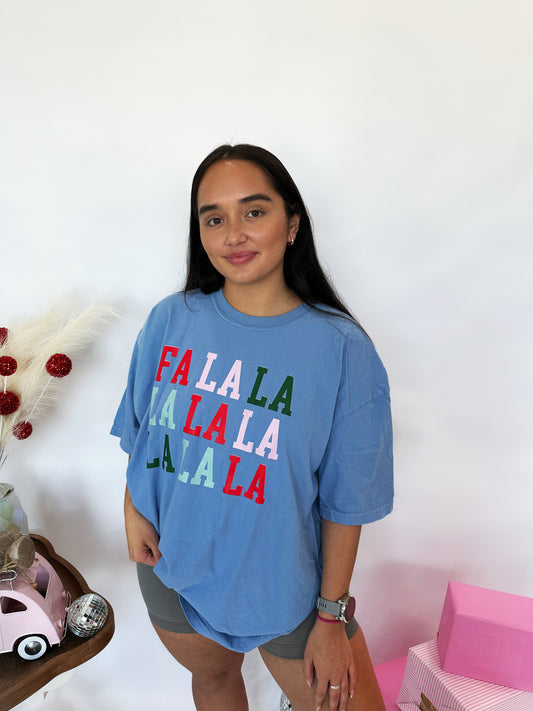 Fa La La La Christmas Graphic T-Shirt