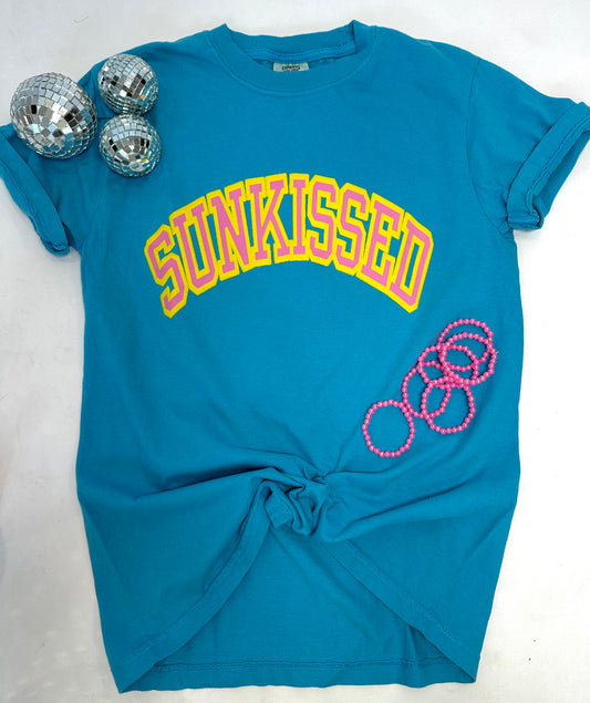 SunKissed Puff Graphic Top